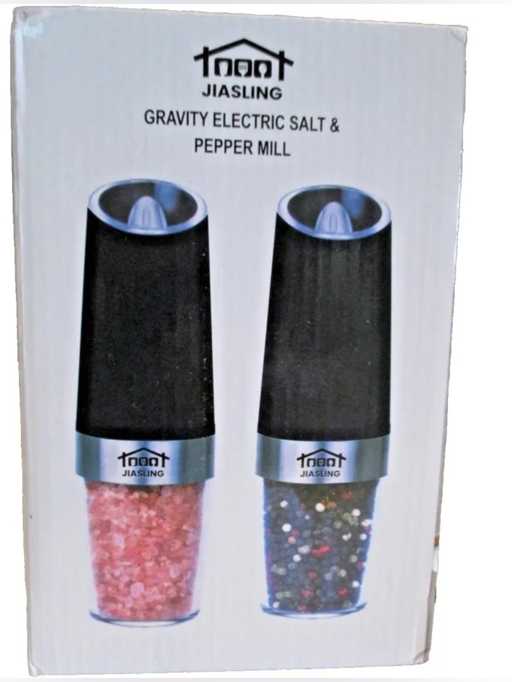 electric pepper and salt grinders